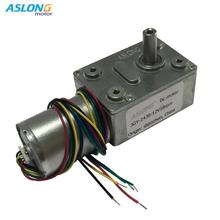 ASLOGN JGY-2430 Brushless DC worm gear motor motor speed motor 2024 - buy cheap