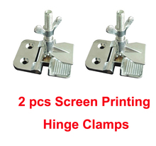 Free Shipping Cheap 2pcs Screen Printing Butterfly Hinge Clamps wholesale 2" thickness perfect registration 2024 - buy cheap