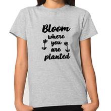 2018 Новая модная женская футболка с цветочным принтом, футболка Kawaii Punk, забавная укороченная Футболка Camiseta, Япония 2024 - купить недорого