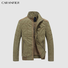 CARANFIER 2017 Spring/Winter Men High Quality Casual Jacket Army Military Tactical Male Coat Fashion Windproof Stand Collar 4XL 2024 - buy cheap
