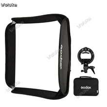 Godox Softbox 50x50 cm Diffuser Reflector for Speedlite Flash Light Professional Photo Studio with S-type chuck CD50 T03 2024 - buy cheap