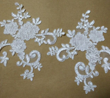 10 Pieces Lace Applique Accessories Lace Fabric Venise Lady Dress Sewing Floral Flower Lace Trims For Wedding Dress 2024 - buy cheap