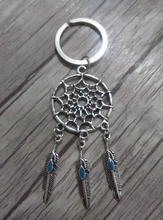 20Pcs Dream catcher Fashion DIY Keychain 25mm Key Ring Dream Catcher Enamel feather Charms Keyring Decorative Bag Gift D285 2024 - buy cheap