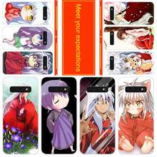 Teléfono para Samsung Galaxy S10 E S9 S8 más S7 s6 borde s10 más s5 Nota 10 9 8 cubierta funda dibujos animados Anime Inuyasha 2024 - compra barato