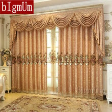 Embroidered Luxury Window Curtaisns For Living Room/Bedrooms /Hotel Finished Curtains+Tulle Home Furnishing/Treatment Panel 2024 - buy cheap