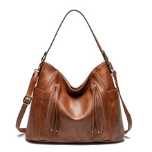 Женская Повседневная большая сумка на плечо, дизайнерские сумки через плечо, винтажная сумка-мессенджер, сумки с верхними ручками 2024 - купить недорого