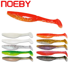 Noeby Soft Bait 7cm 10cm 12.5cm 15cm T-Tail Fishing Lure Soft Silicone Baits Swimbait Fishing Wobblers Leurre Peche Iscas 2024 - buy cheap