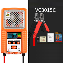 Detector de batería de coche, herramienta de diagnóstico con pantalla Digital de 12V, probador de batería de coche, analizador LED, VC3015C 2024 - compra barato