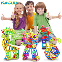 KACUU 100-180PCS Mini Magnetic Designer Constructor Set Model & Building Magnetic Blocks Educational Toys For Kids Gifts 2024 - buy cheap