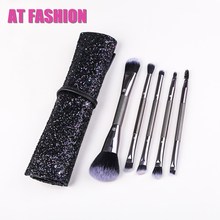 High Quality 5Pcs Double Head Makeup Brushes Professional Diamond Foundation Eyeshadow Cosmetic Make Up Brush Tool Kit & Set 2024 - buy cheap