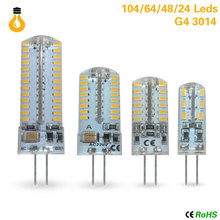 Bombilla LED G4 SMD 3014, 3w, 7w, 9w, 12W, luz LED G4, DC12V, AC220V, 360 grados, reemplazo de lámpara led halógena, 5 unids/lote 2024 - compra barato