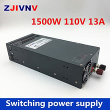 S-1500-110 Switching Power Supply 1500W 110v 13A,Single Output Parallel Ac Dc Power Supply,AC110V/220V Transformer To DC 110V 2024 - buy cheap