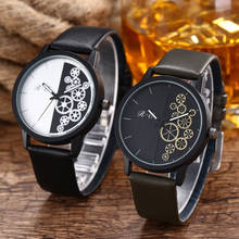 2018 Fashion Gear Couple Watches Popular Casual Quartz Women Men Watch Lover's Gift Clock Boys Girls Wristwatch Drop Shipping 2024 - buy cheap