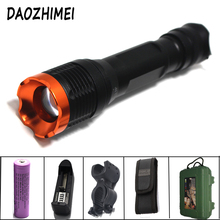 2000LM XM-L T6 Zoomable Camping flashlight Hiking Hunting Torch Lamp Light Flash light for18650 Rechargeable Battery 2024 - buy cheap