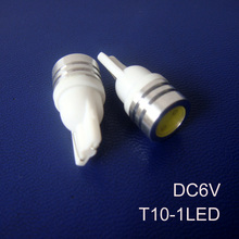 High quality COB 1w 6.3v led pilot lamp T10 w5w 194 168 led bulb,6.3v 1w led indicator lights free shipping 100pcs/lot 2024 - buy cheap