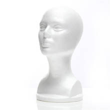 Styrofoam Mannequin Foam Head Model Glasses Hat Wig Display Stand 2024 - buy cheap