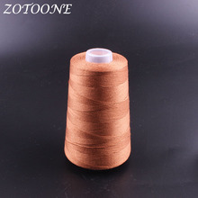 ZOTOONE Brown Color Sewing Thread Polyester Hand Quilting DIY Sewing Accessories Supplies Embroidery Sewing Thread For Home E 2024 - buy cheap