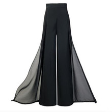 Spring Summer autumn Women Chiffon Wide leg Pants Loose Wide leg Pants Long Trousers ladies Skirts Pants 2024 - buy cheap