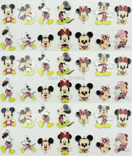 Wholesale 100 Pcs Mixed Mickey&Minnie Mouse Charms Pendants Jewelry Making DIY Christmas Gifts Free Shipping 2024 - buy cheap