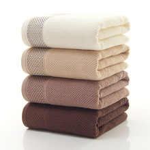 Toalhas de algodão de uso adulto, toalha de banho absorvente, conjunto de toalhas de banho, três peças, grosso, toalhas de banho de praia de hotel 2024 - compre barato