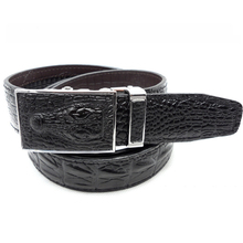 Retail Men's 100% Cowhide Genuine Leather Belt Vintage crocodile men Belts Luxury Designer Business Automatic Buckle 3 colors 2024 - buy cheap
