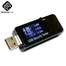 6 в 1 USB тестер безопасности монитор 3-30 в USB тестер ЖК цифровой вольтметр Амперметр Напряжение тока зарядное устройство Емкость детектор измеритель 2024 - купить недорого