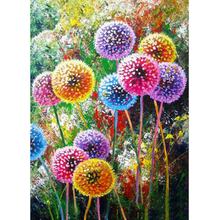 Full Square/Round Drill 5D DIY Diamond Painting "Colored dandelion" Embroidery Cross Stitch Home Decor Gift TT075 2024 - buy cheap