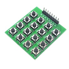 Thinary Electronic 4x4 Матрица 16 клавиатура модуль 16 кнопочный микроконтроллер для Arduino 2024 - купить недорого