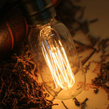 LED Vintage Edison Bulb E26/E27 Incandescent Bulb T45 Series 110v/220v Holiday Lights 40w Retro Filament Lamp For Home Decor 2024 - buy cheap