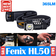 Fenix Original HL50 CREE XM-L T6 LED 360 lúmenes 57 g IPX6 impermeable 77 m haz cabeza linterna de pesca equipo de Camping faro 2024 - compra barato