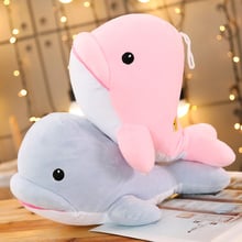 30cm Soft Dolphin Plush Toys Dolls Stuffed Down Cotton Animal Pillow Kawaii Office Nap Pillow Kids Toy Christmas Gift for Girls 2024 - buy cheap