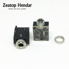 300pcs 3.5mm Stereo Jack Socket Chassis with Nut PCB Panel Mount Chassis Adapter 2024 - buy cheap