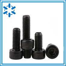 100pcs DIN912 M4*16 Hex socket head cap screw alloy steel grade 12.9 black High strength cylindrical head inner hexagonal screw 2024 - buy cheap