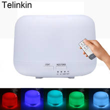 Telinkin Remote control 300ML ultrasonic air aroma humidifier and lantern electric aromatherapy essential oil diffuser 2024 - buy cheap