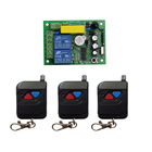 AC 220 V 8 A 2 CH RF Wireless Remote Control 1* Receiver +3* Transmitter 315/433 mhz home 2026 - buy cheap AC 220 V 8 A 2 CH RF Wireless Remote Control 1* Receiver +3* Transmitter 315/433 mhz home 2026 - buy cheap