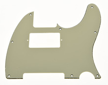 TL Style Humbucker Guitar Pickguard Scratch Plate Light Cream 2024 - buy cheap