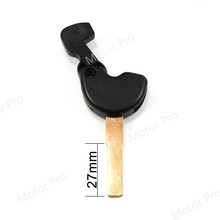 Uncut Blade Blank Key For PIAGGIO MP3 500 Motorcycle Replacement Accessories With Logo Red BLACK 2024 - buy cheap