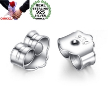 OMH wholesale Fashion jewelry Accessories 925 Sterling silver earplugs Ear plug Stud Earrings clasp YS110 2024 - buy cheap