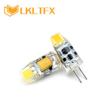 LKLTFX Lampada LED Lamp G4 12V 1W 2W Dimmable Bombillas LED Bulb G4 AC DC 12V COB Light Replace Halogen Spotlight Chandelier 2024 - buy cheap