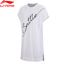 Li-Ning Women Basketball Vest 100% Cotton Loose Fit Breathable Sleeveless T-Shirt LiNing Comfort Sports Tops AVSN032 CAMJ18 2024 - buy cheap