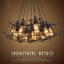 Lampara luzes pingente do vintage retro pendurar industrial edison lâmpadas nordic loft luminárias lustre de vidro lâmpada industriel 2024 - compre barato