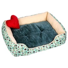 Quality Pet Dog Bed Cat Play Tent House All Seasons Soft Yurt Bed with Washable Cushion Pet Castle Foldable Puppy Nest 2024 - buy cheap