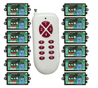 Sistema de segurança com controle remoto sem fio, interruptor elétrico para portas e janelas, longo alcance, 500m, ac220v, 1ch, rf 2026 - compre barato