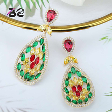 Be 8 Hot Sale Water Crystal Drop Earrings Fashion Jewelry for Women Statement Dangle Earrings Boucle D'oreille Femme 2018 E670 2024 - buy cheap