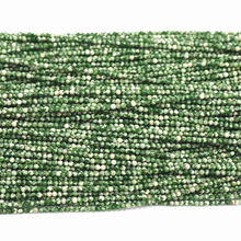 Natural green point stone 2mm 3mm charms  stone round beads making fashion Jewelry B389 2024 - buy cheap