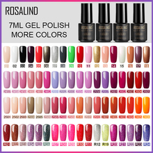 ROSALIND 7ml Gel Polish Nail Polish Gellak Nails Art Semi Permanent UV Gel Hybrid Set For Manicure Off Varnishes White Primer 2024 - buy cheap