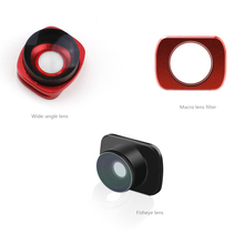 3 pçs/set Wide-angle lens & filtro & macro lente olho de peixe Magnética adsorção de montagem para DJI osmo câmera de Bolso cardan Handheld 2024 - compre barato