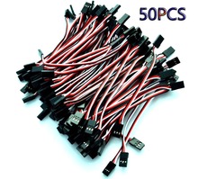 2017 New Top Fashion Lipo Dji For Quadcopter Servo Extension Lead Futaba Fpv 50pcs 10cm Male To Wire Cable For Rc Airplane 2024 - buy cheap