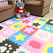 Cartoon Floor Puzzle Mats EVA Foam Floor Mat Kids Rugs Carpet for Children Interlocking Exercise Floor Tiles 30x0x1cm PX56 2024 - buy cheap