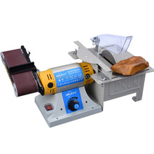 220V DIY Desktop multifunction belt sander Jade table saw mill woodworking polishing cutting machine 2024 - buy cheap